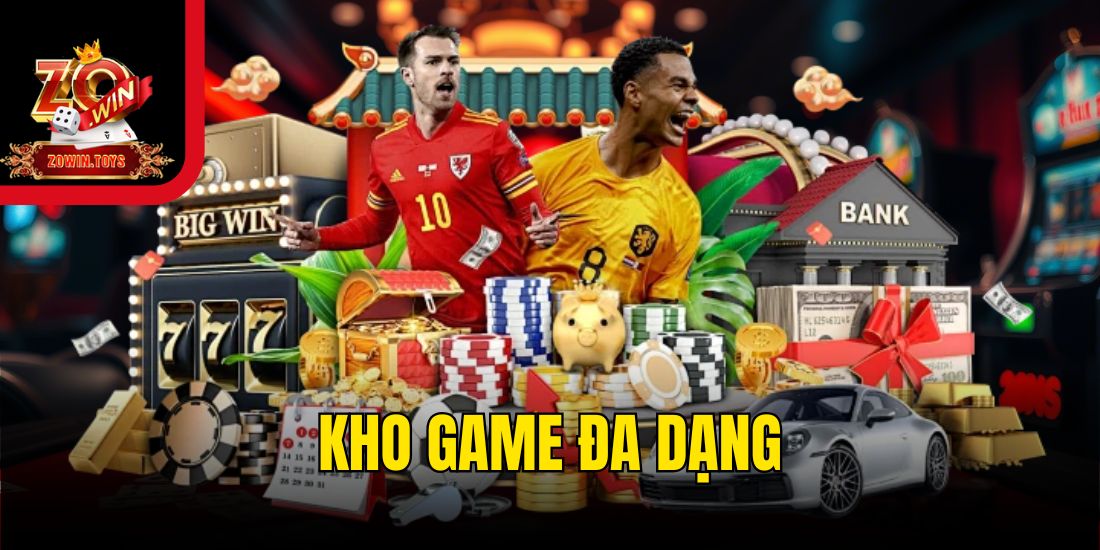 Kho game đa dạng