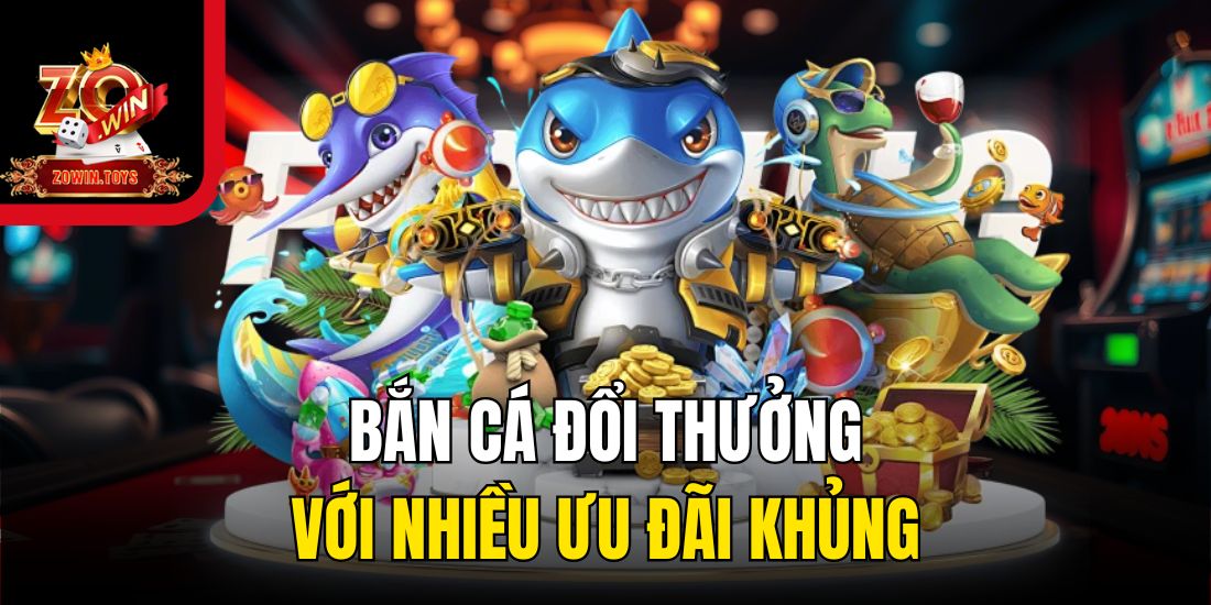Bắn cá đổi thưởng với ưu đãi khủng